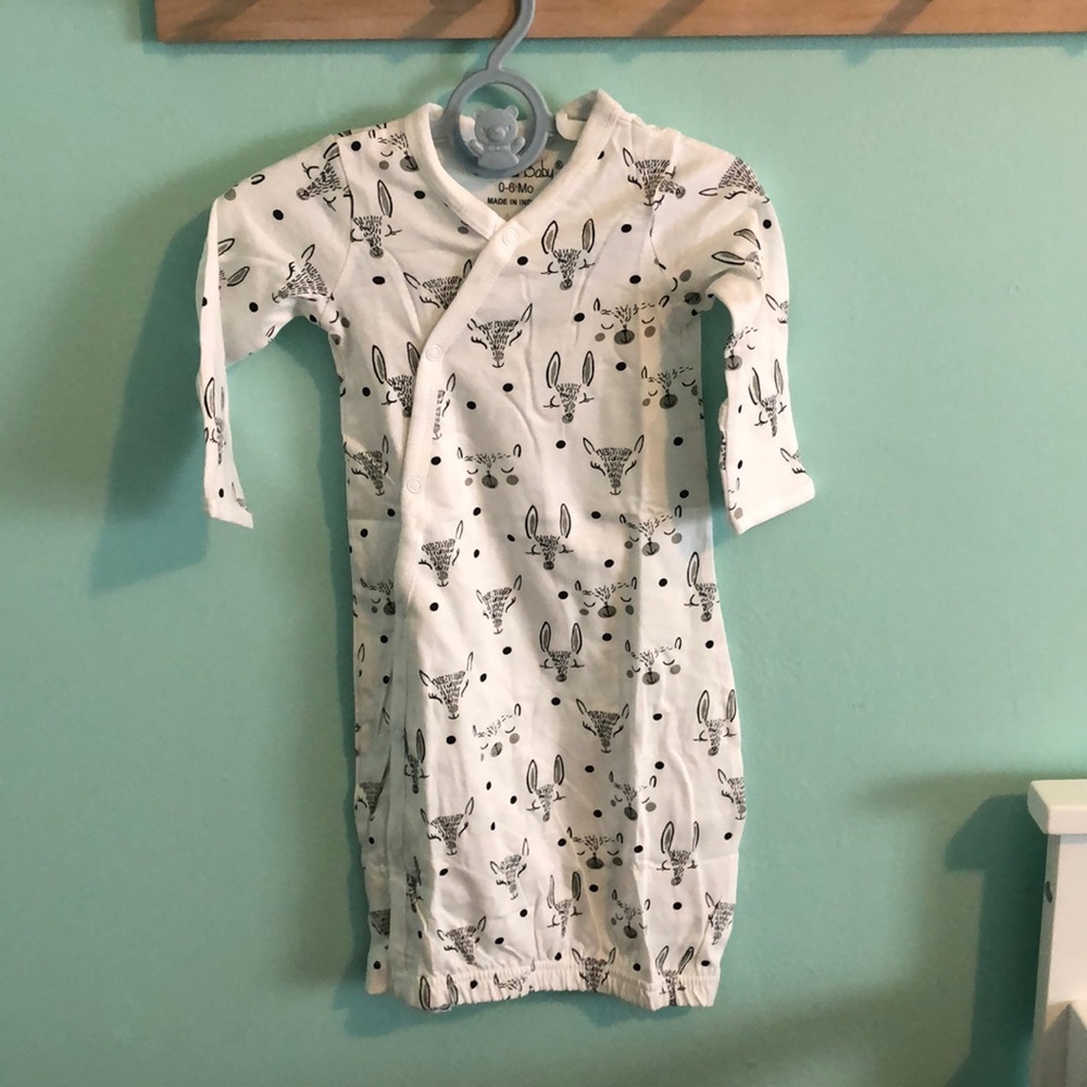 Organic Cotton Open Ended Onesie 0-6 Month